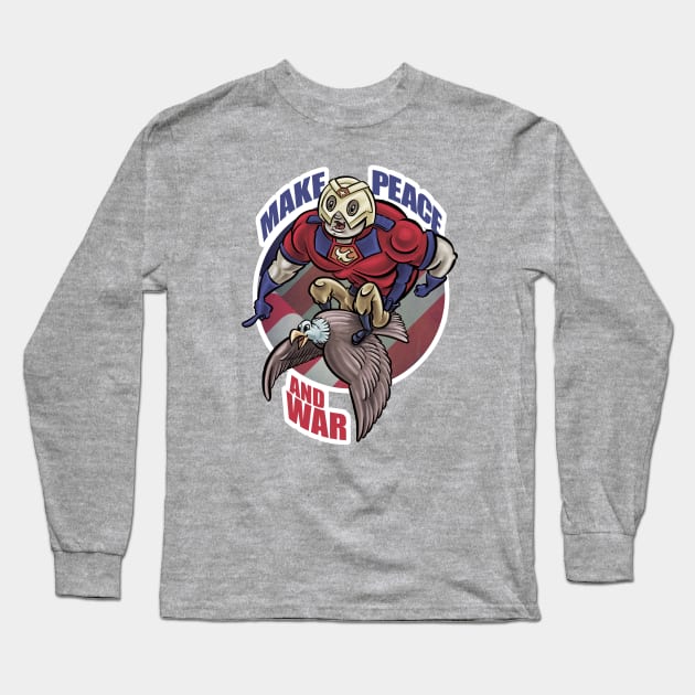 Make Peace and War Long Sleeve T-Shirt by majanation